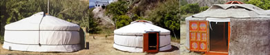 Mongolian ger or yurt tents for sale